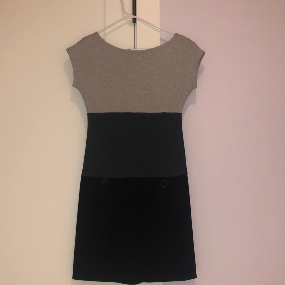 Bailey 44 color block dress, size s